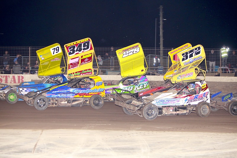 F1 Stock Car Whites and Yellow Finale   14th March